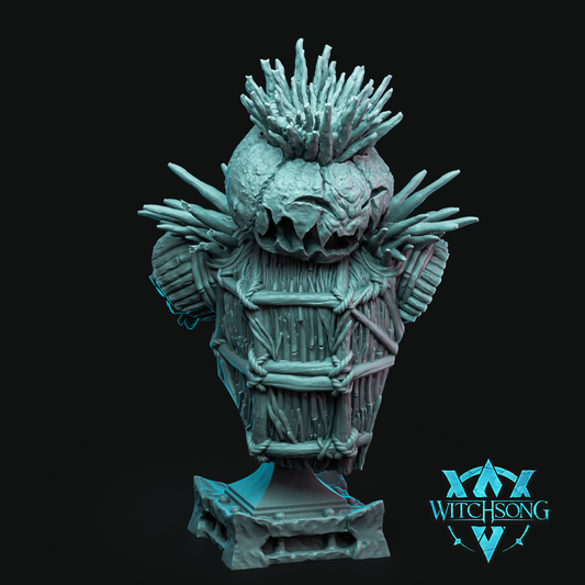 Wickerman Golem Bust by Witchsong Miniatures