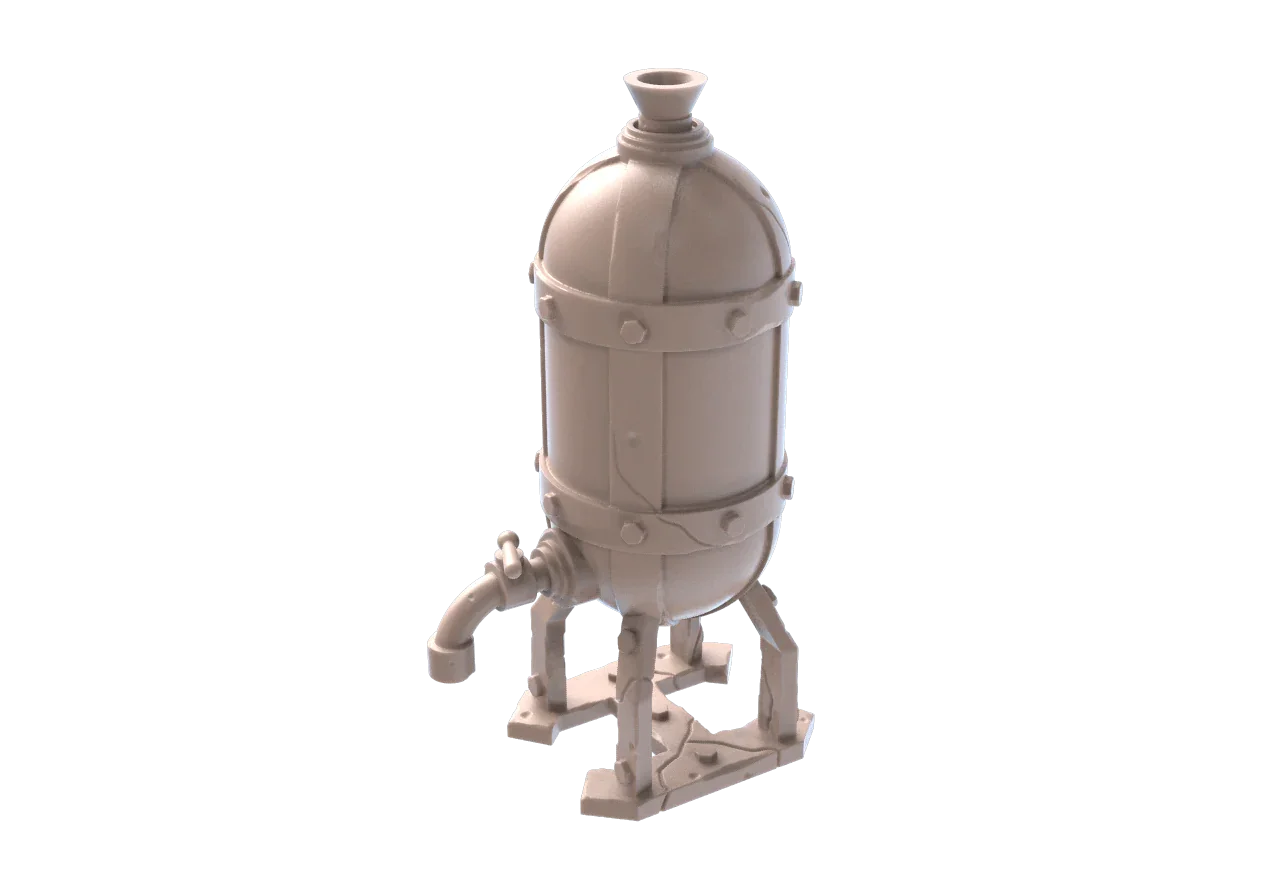 Alchemy Laboratory Set by SRS Studios | 12K Resin Terrain for Warhammer, D&D & RPGs