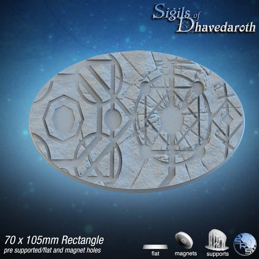 Alchemy Oval Bases by SRS Studios | Mystical 12K Resin Foundations for Warhammer, AOS, D&D & More!