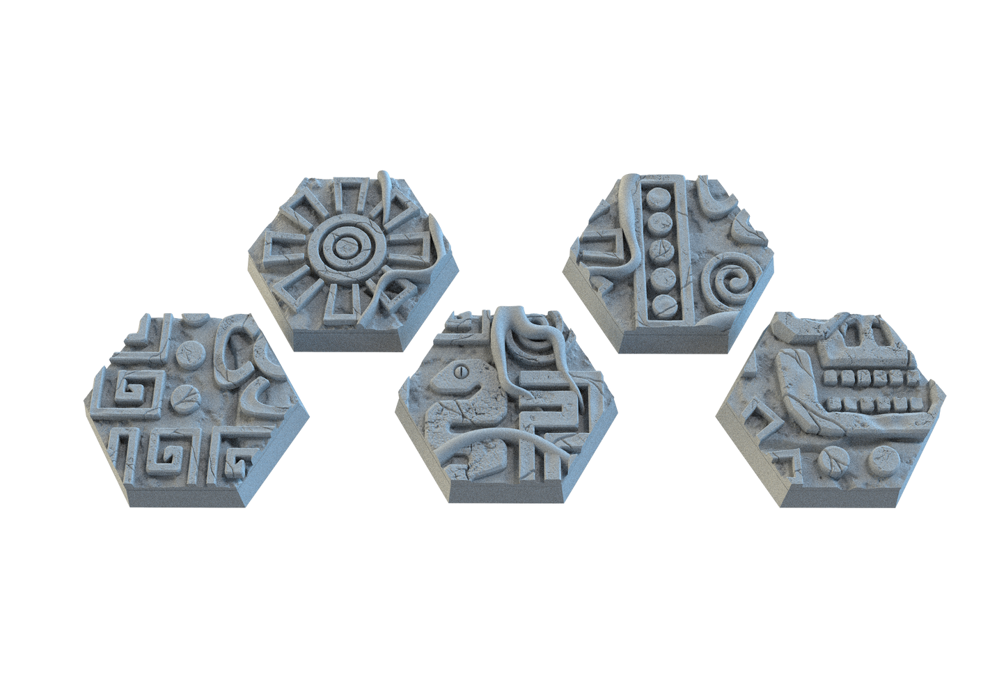 Hex Aztec Bases by SRS Studios