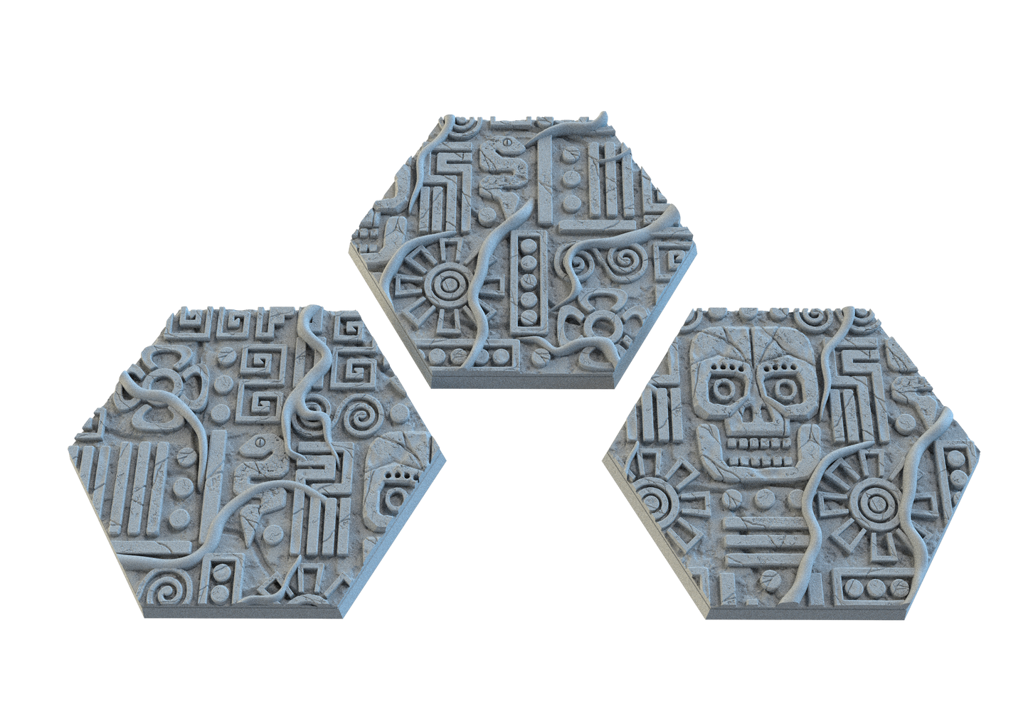 Hex Aztec Bases by SRS Studios