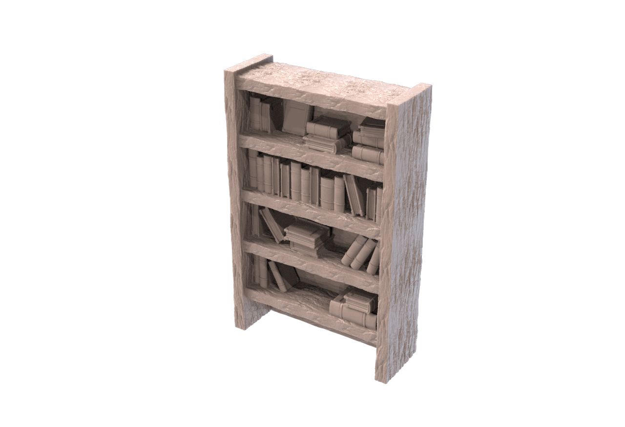 Alchemy Book Cases and Cabinet Scatter Set by SRS Studios