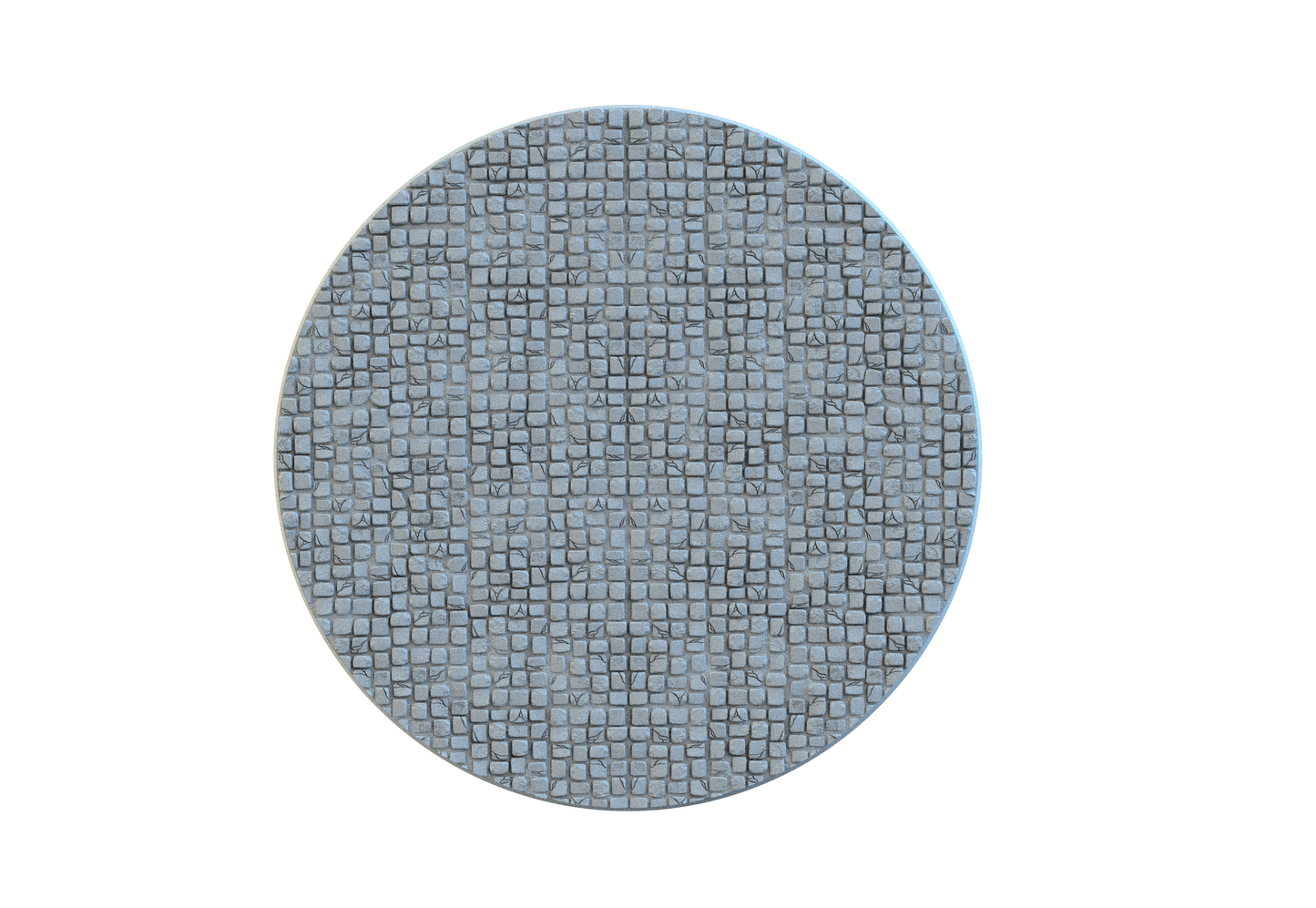 Cobblestone Circle Bases – 12K Resin Base Set for Warhammer, D&D & Tabletop Wargames