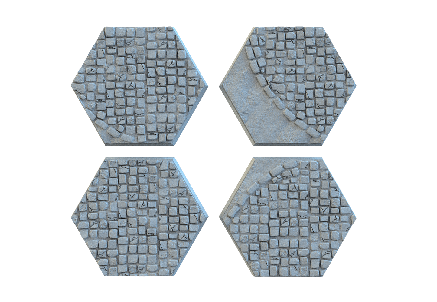 Hex Cobblestone Bases by SRS Studios