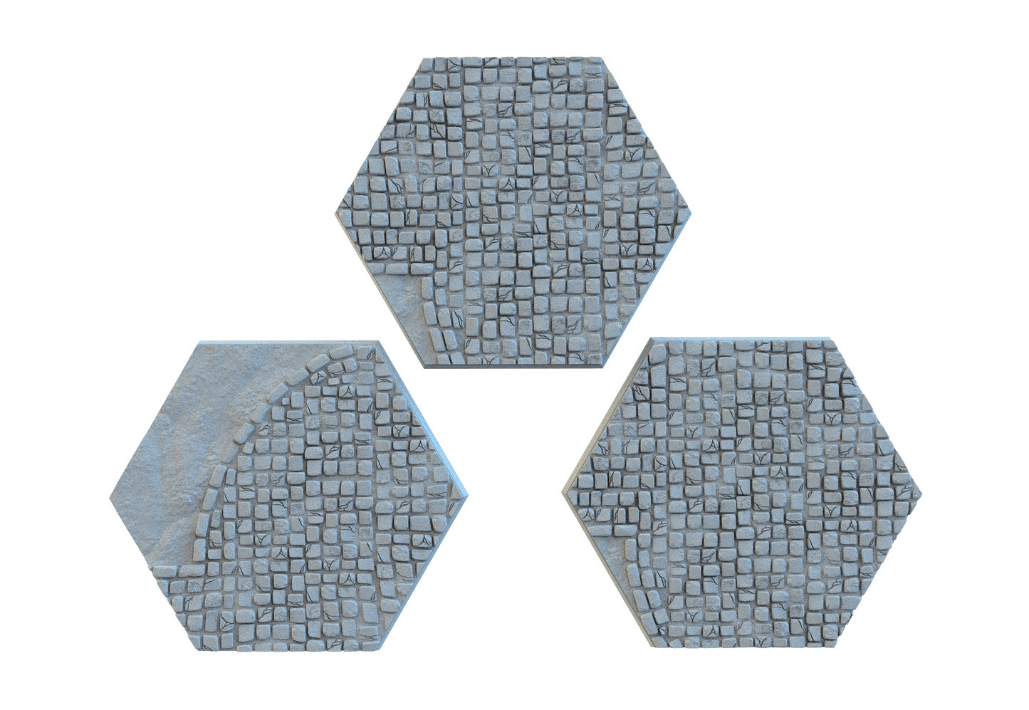 Hex Cobblestone Bases by SRS Studios