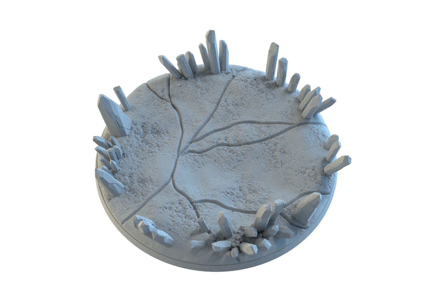 Crystal Circle Bases – Premium 12K Resin Fantasy/Sci-Fi Bases for Tabletop Gaming