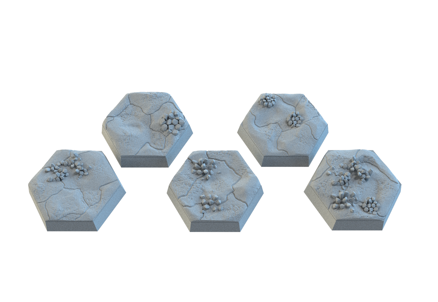 Hex Crystal Bases by SRS Studios