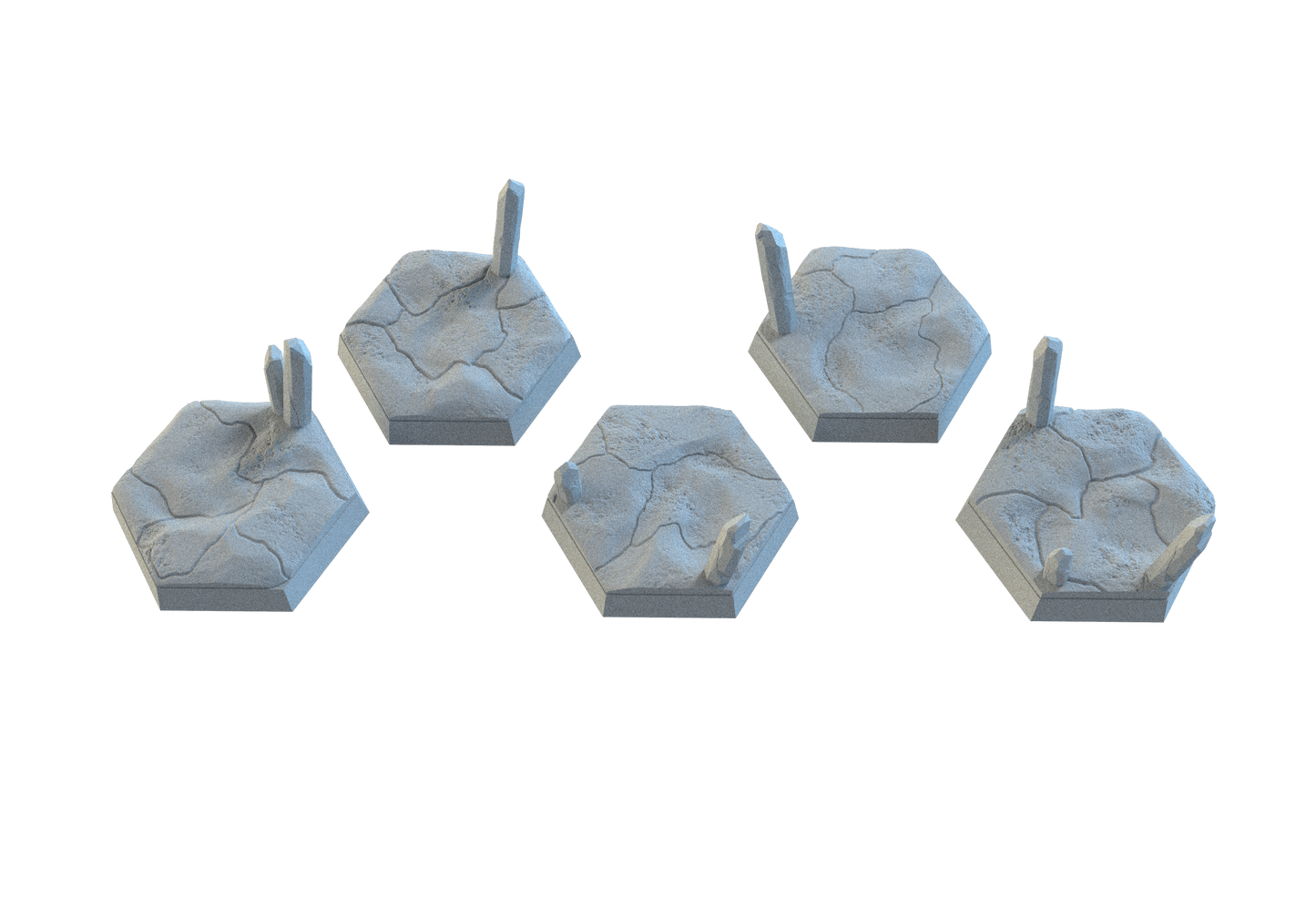 Hex Crystal Bases by SRS Studios