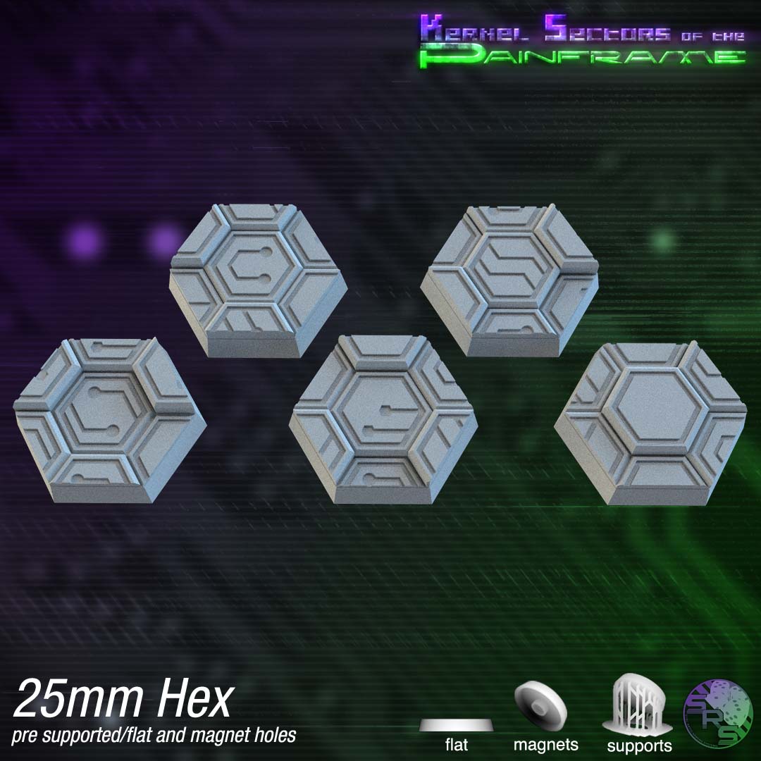 Hex Cyberhex Bases by SRS Studios