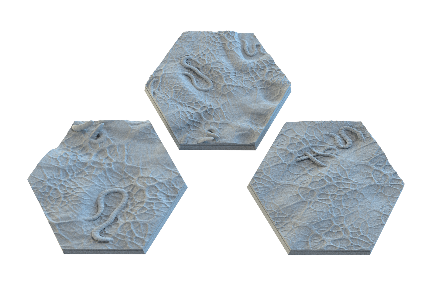 Diseased Hex Resin Bases | Nurgle Rot & Blight for Death Guard, Warhammer, D&D