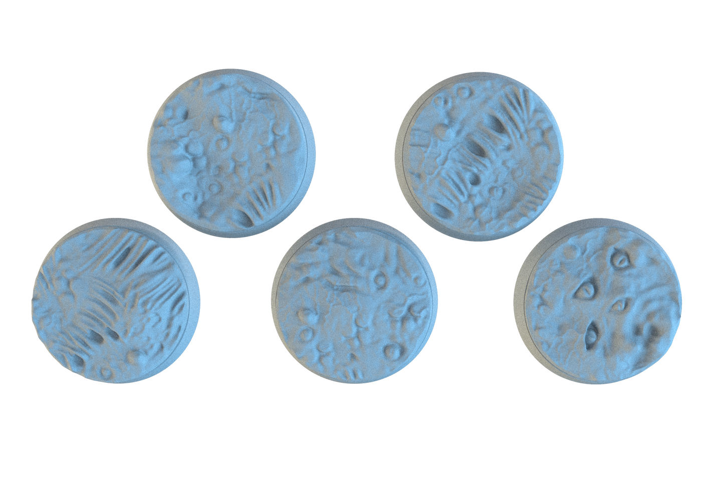 Eldritch Horror Circle Resin Bases | Cosmic Terror for Cthulhu, D&D, Warhammer