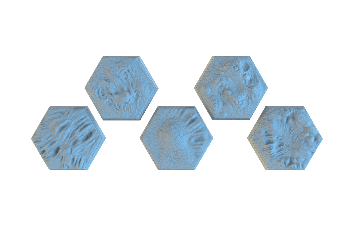 Eldritch Horror Hex Resin Bases | Cosmic Terror for Cthulhu, D&D, Warhammer