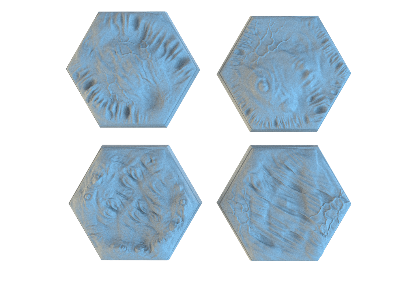 Eldritch Horror Hex Resin Bases | Cosmic Terror for Cthulhu, D&D, Warhammer