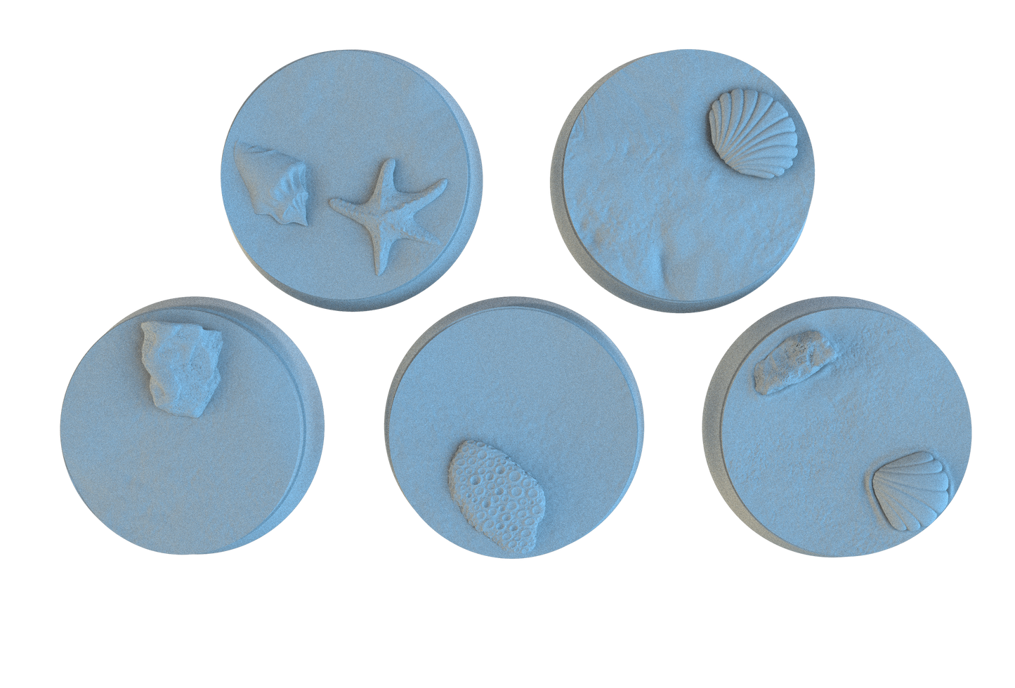 Round 20mm Ocean Bases x20 by SRS Studios