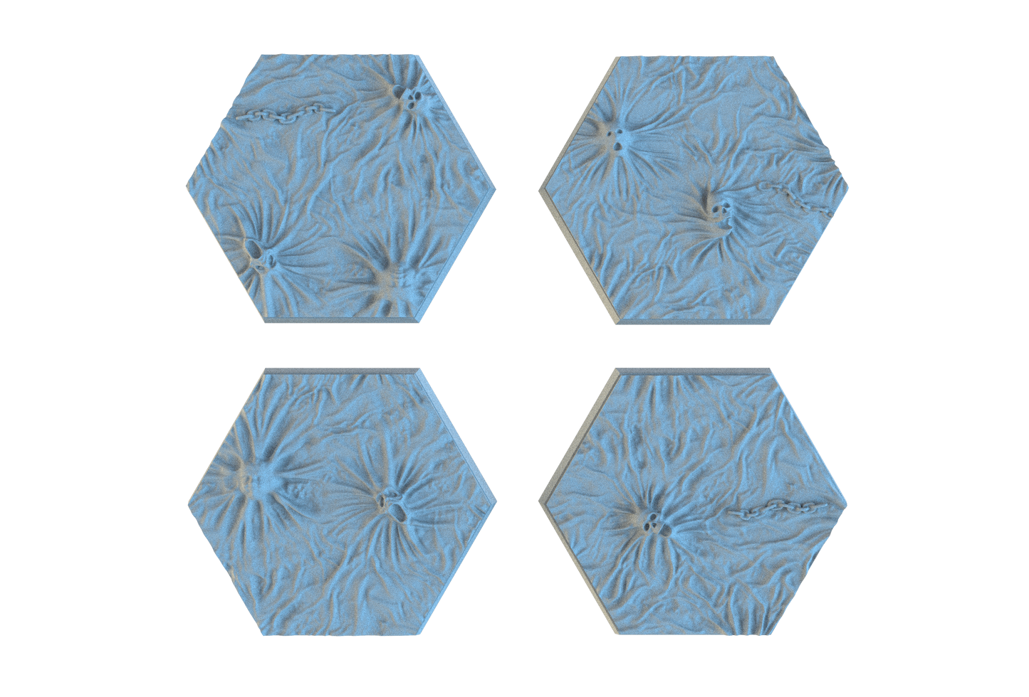 Spirit Ethereal Hex Resin Bases | Ghostly for Nighthaunt, D&D, Wargaming