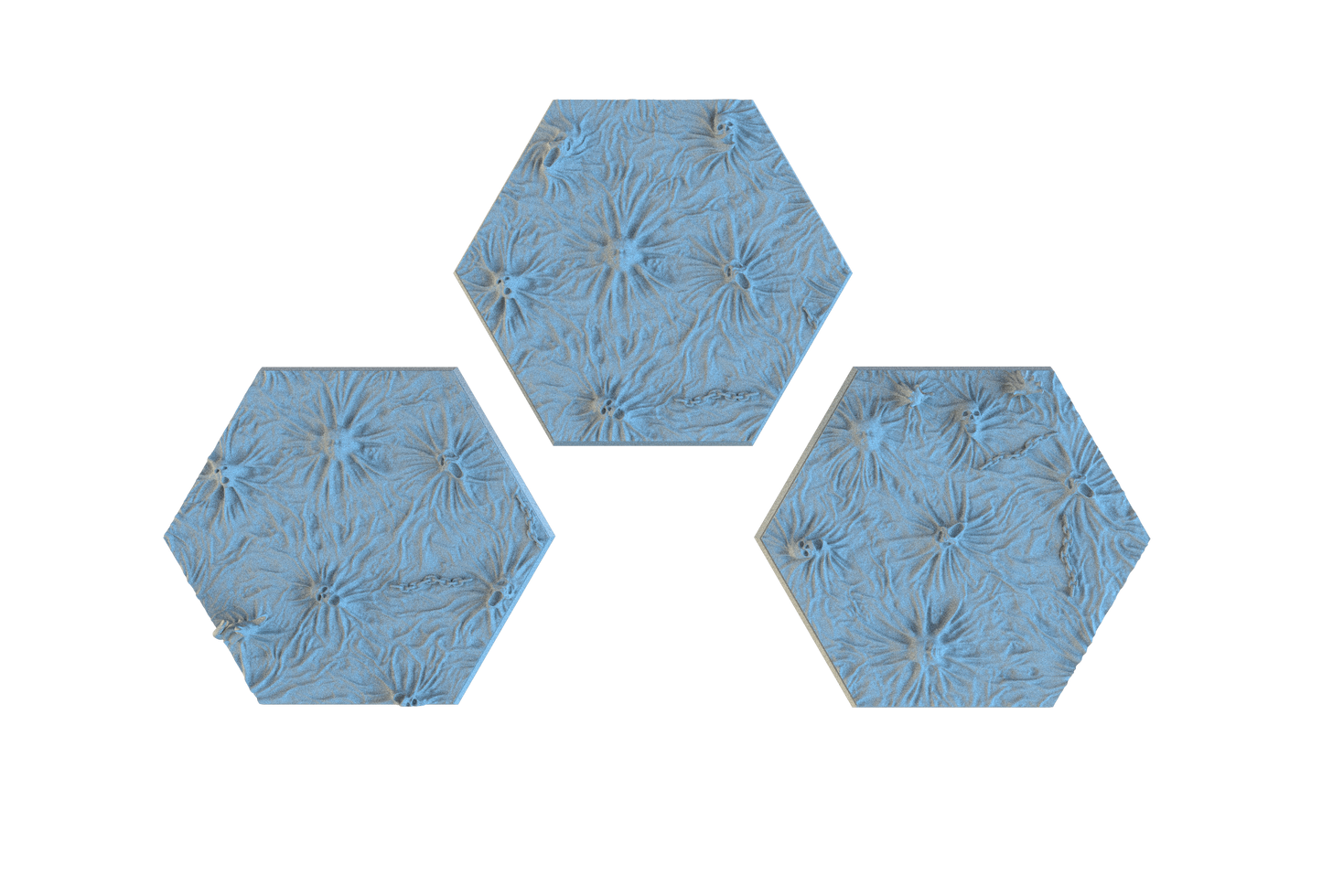 Spirit Ethereal Hex Resin Bases | Ghostly for Nighthaunt, D&D, Wargaming