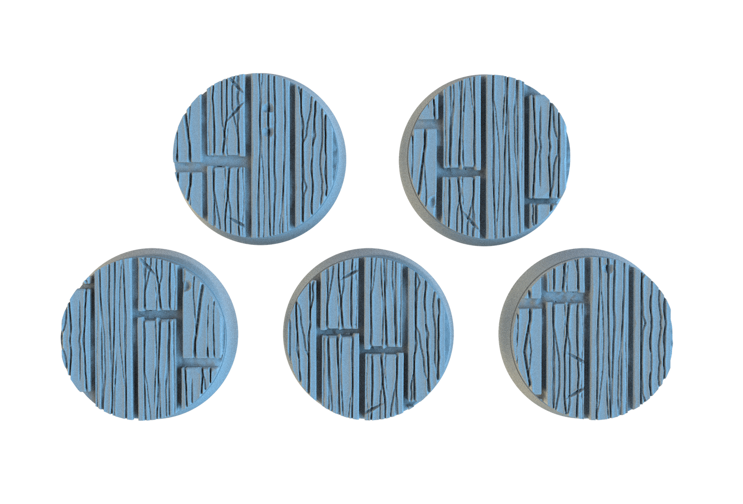 Round 20mm Wooden Bases x20 by SRS Studios